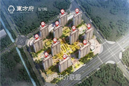 莲花湖清水套四双卫对中庭南北通透视野开阔